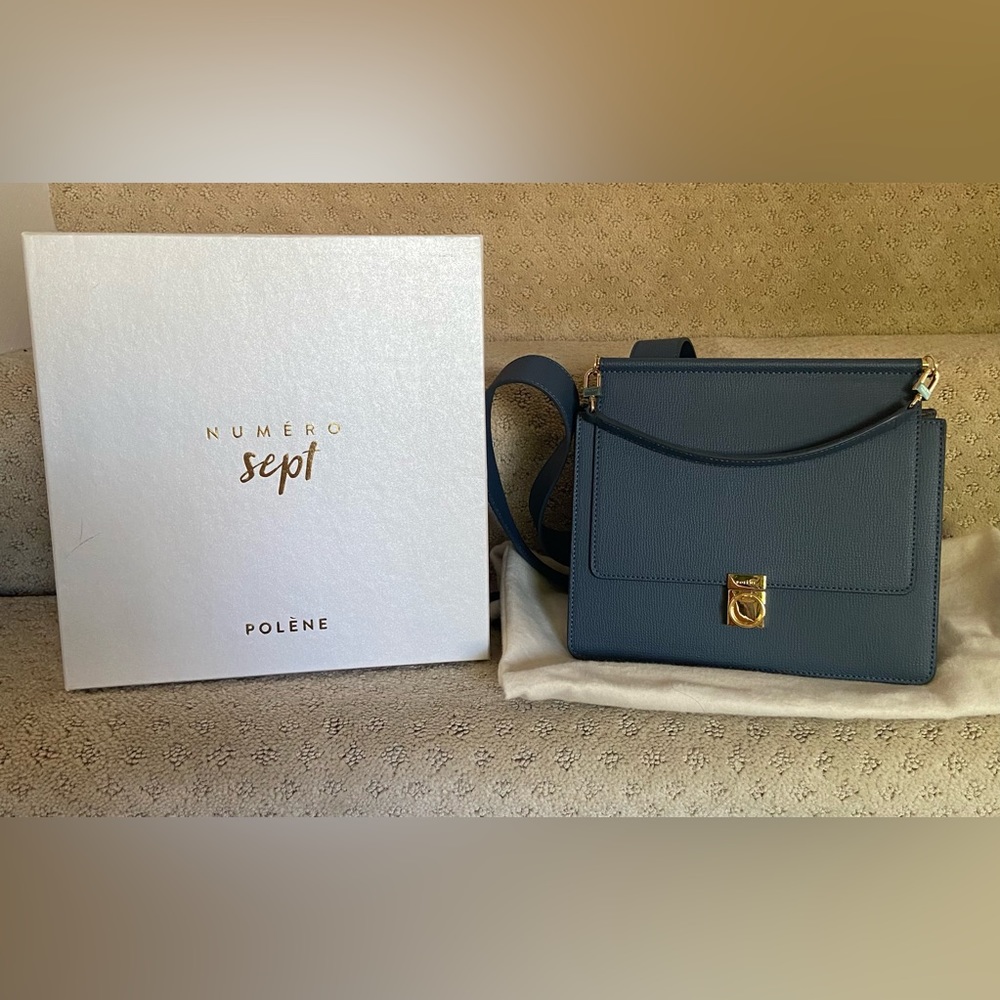 EUC Polene Numero Sept in Midnight Blue
